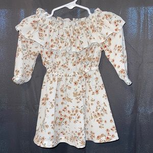Baileys Blossoms Cold Shoulder Dress